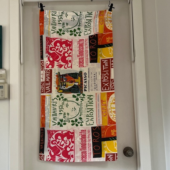 Vintage Pacific Miracale Picasso King Pillowcase Set Mid Century Modern Art - Picture 3 of 9